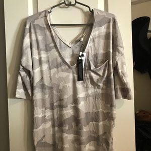 BRAND NEW WITH TAGS camo shirt from express!